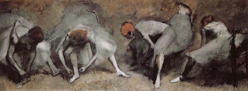 Edgar Degas Before the performance Spain oil painting art